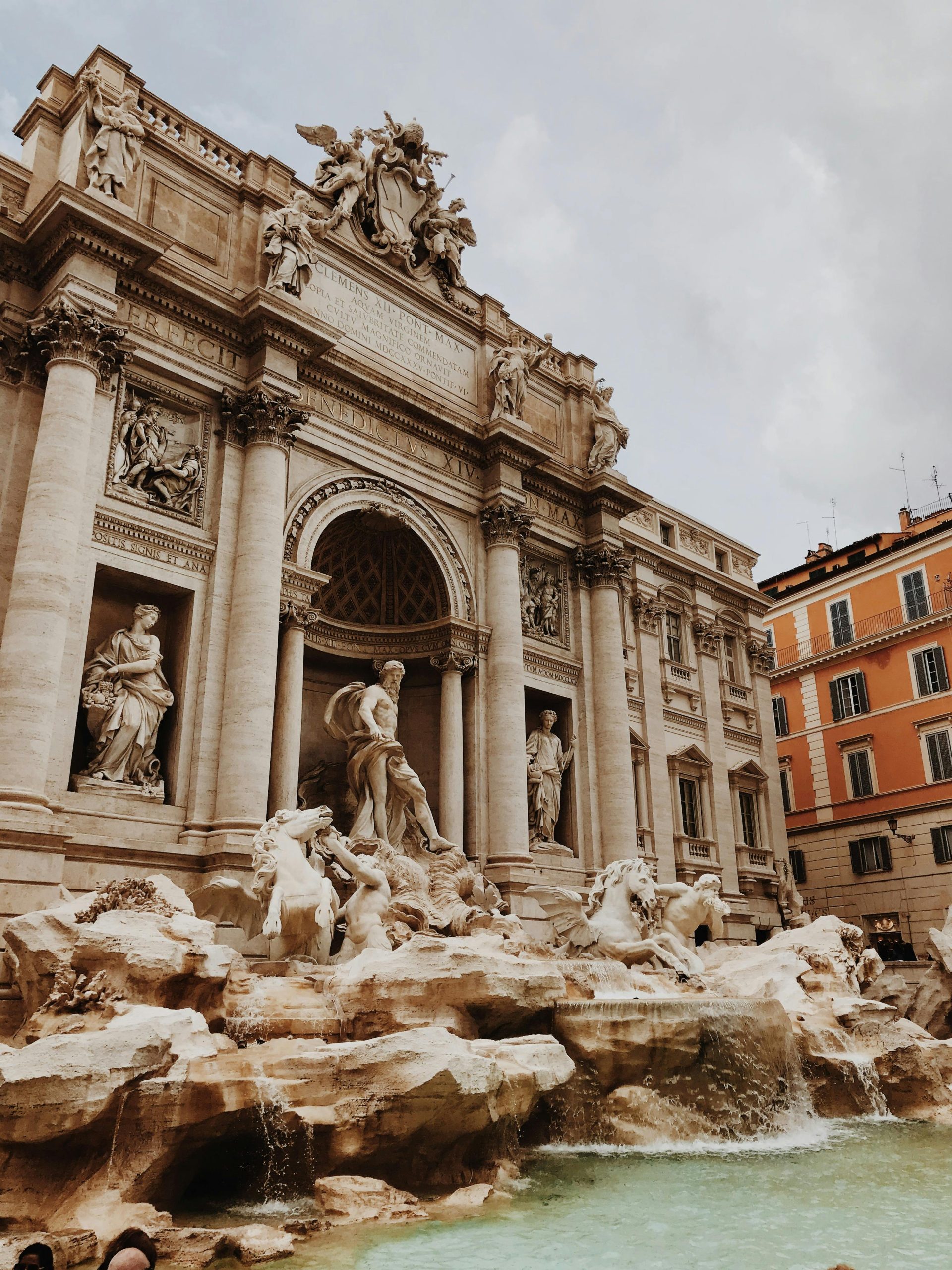 A famous tourist attraction in Rome.